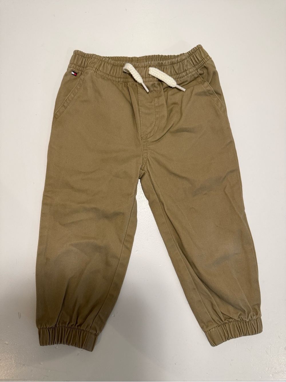 Tommy Hilfiger Kids Tan Jogger Pants 18m
